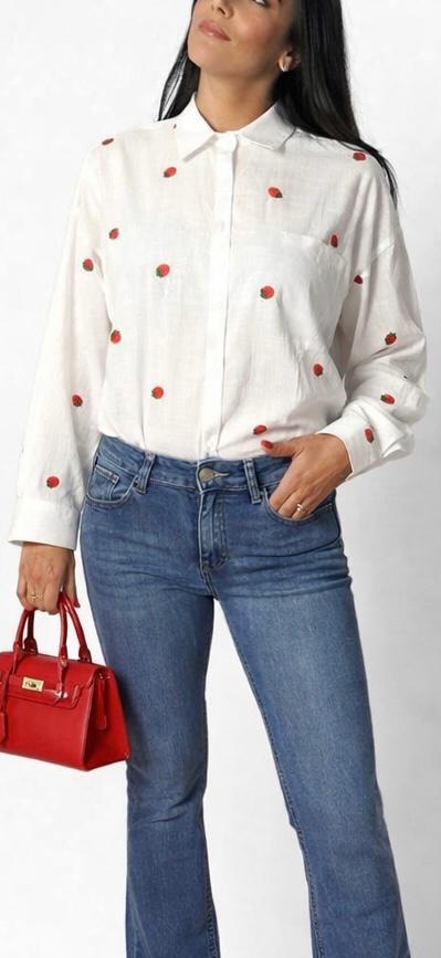 Camicia Berry in Cotone