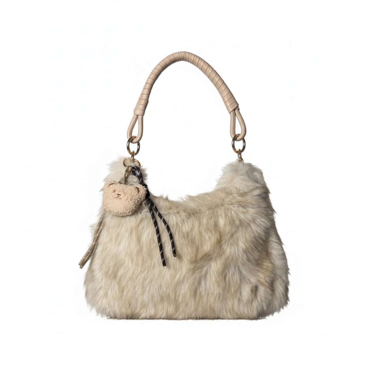 [NenaShop] EMMA - Borsa a Spalla in Ecopelliccia