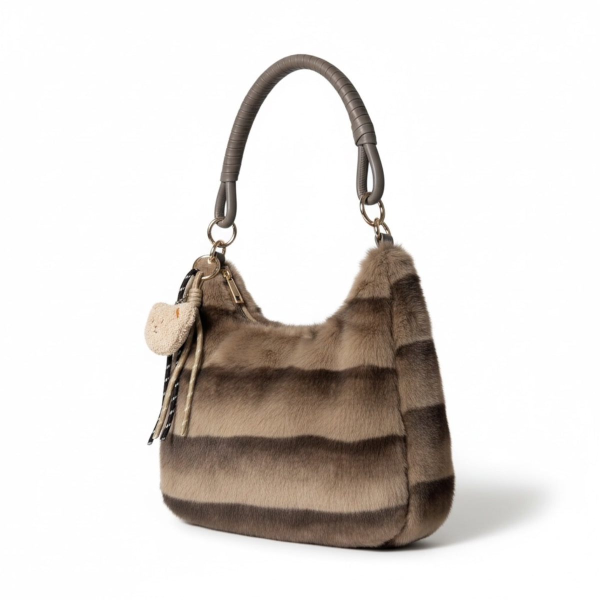 [NenaShop] EMMA - Borsa a Spalla in Ecopelliccia