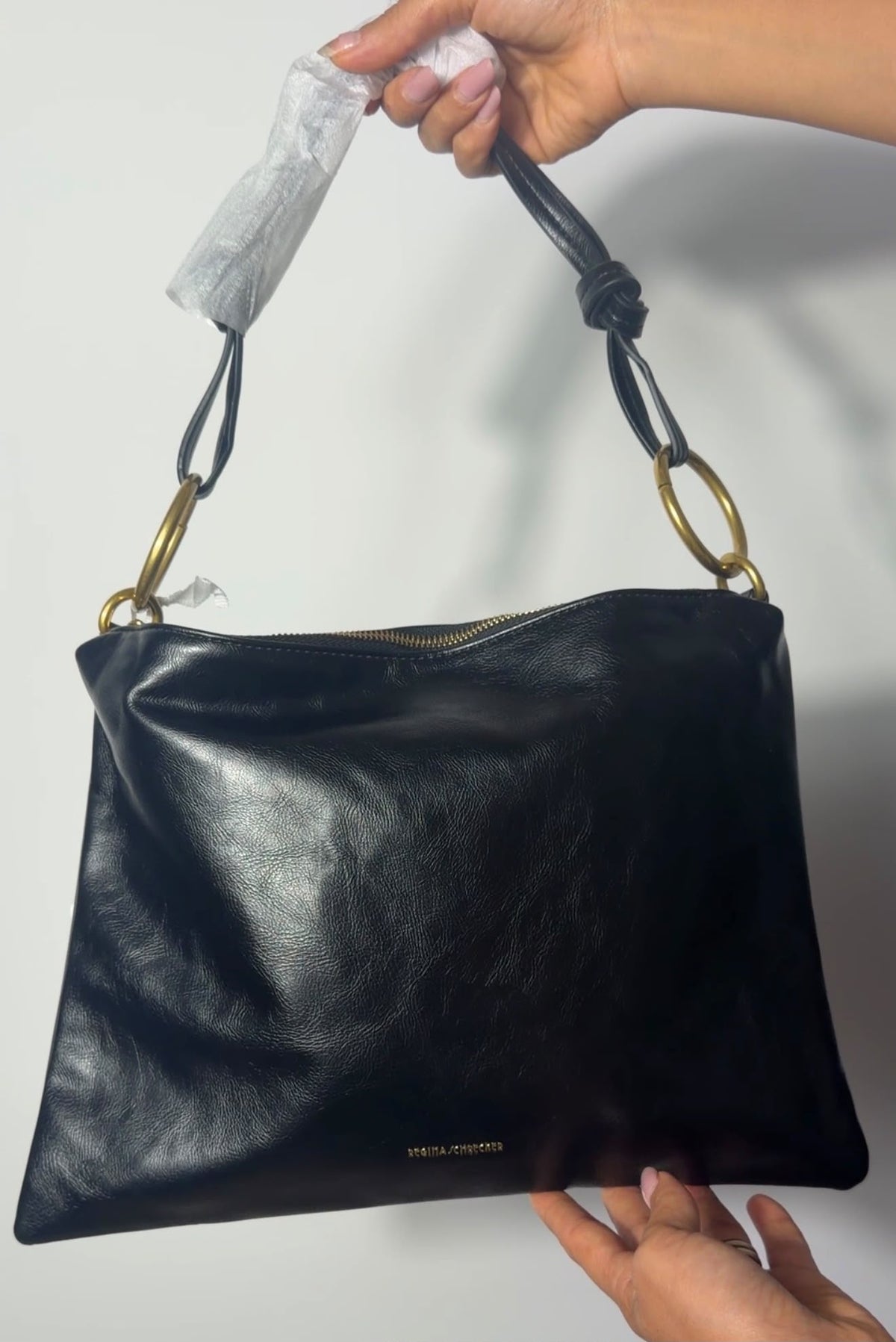 [NenaShop] FLAT - Borsa a Spalla in Ecopelle