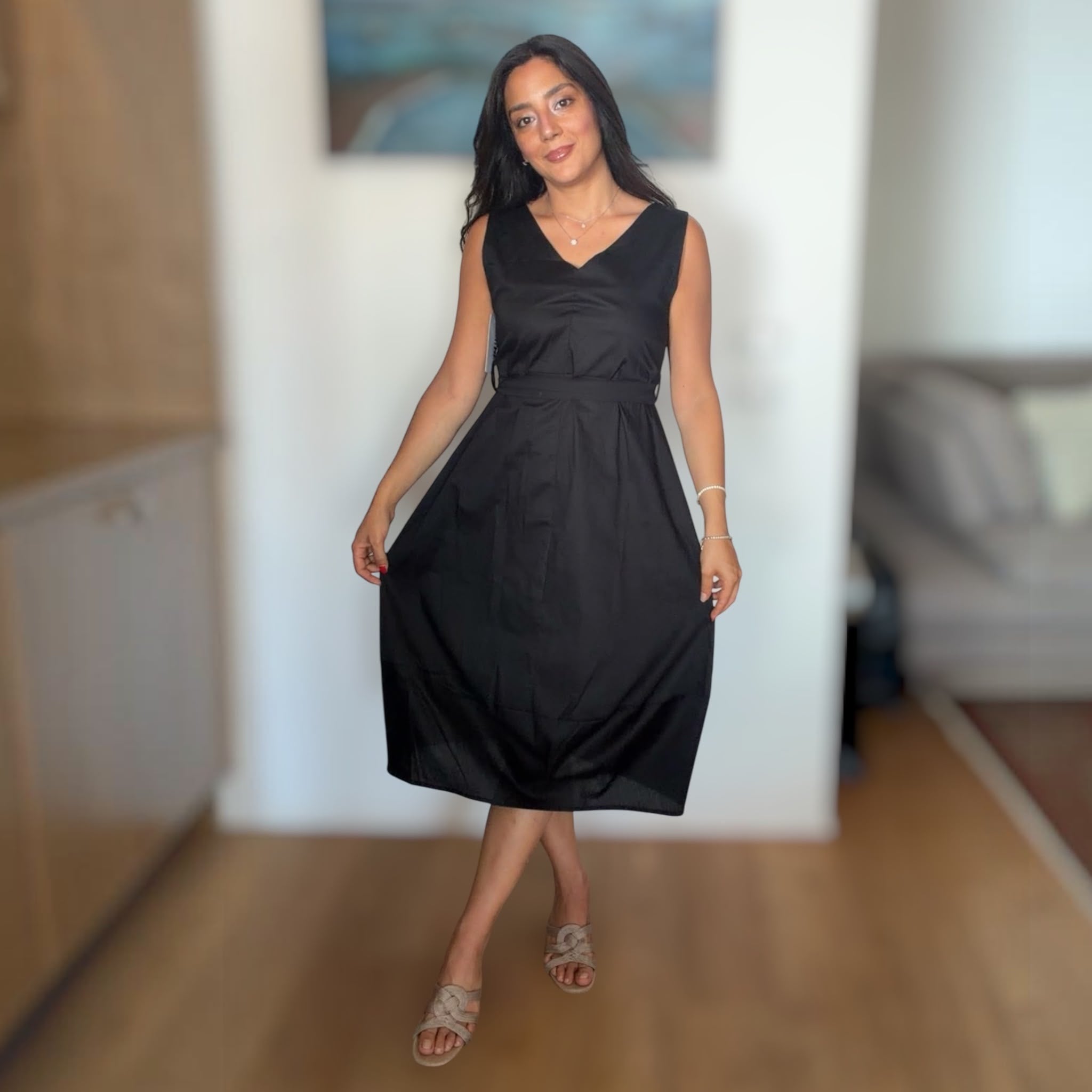 MIDI DRESS CORRADA 100% COTONE
